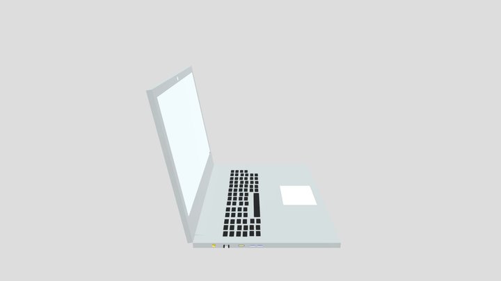 notebook 3D Model