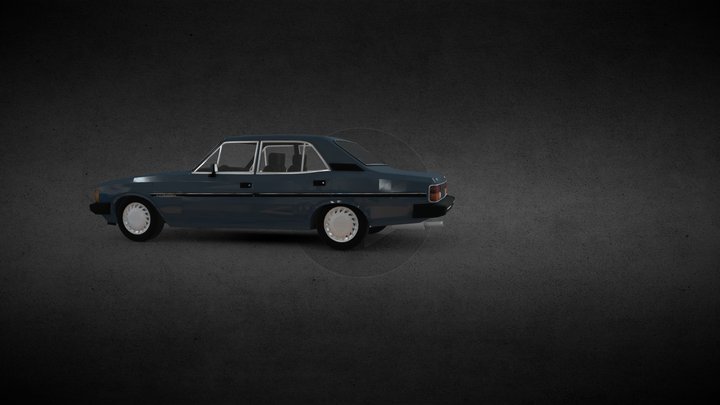Chevrolet Opala Comodoro 1979 3D Model