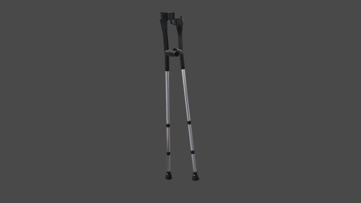 Bequilles médicales – Free 3D Model STL