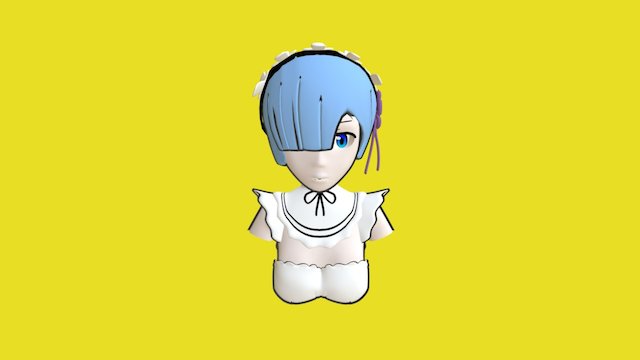 Rem - Re Zero 3D Model