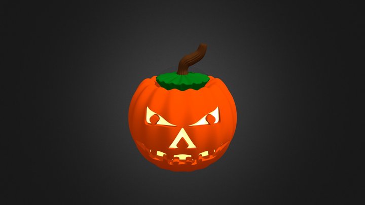 Pumpkin-Halloween 3D Model