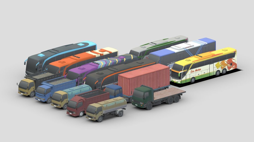 Pack Traffic BUSSID Part 2
