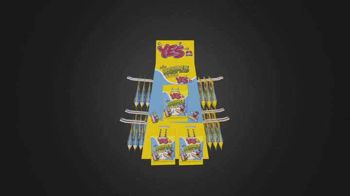 Yes-Ropes 3D Model