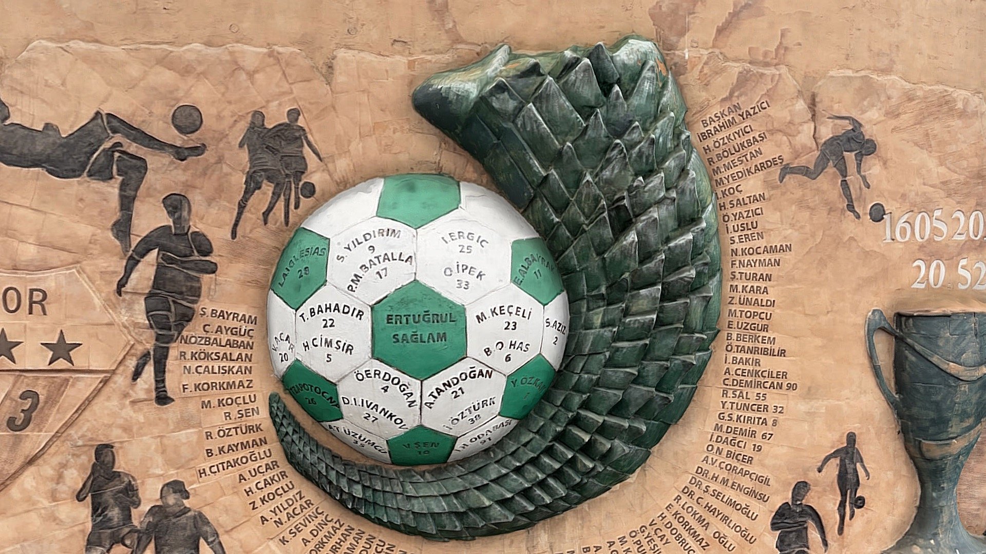 Bursaspor Championship Monument - Download Free 3D Model By ScanLife ...