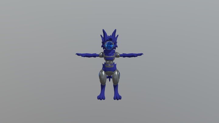 vrchat-kitbashed-protogen-base-wip 3D Model