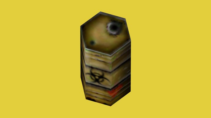 Barrel 3D Model