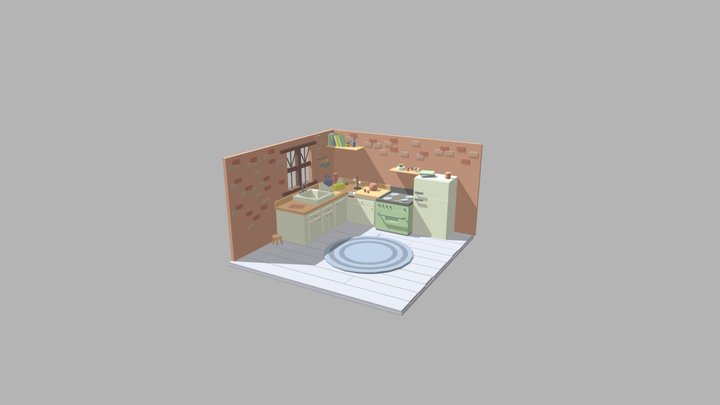 Kitchen 3D Model