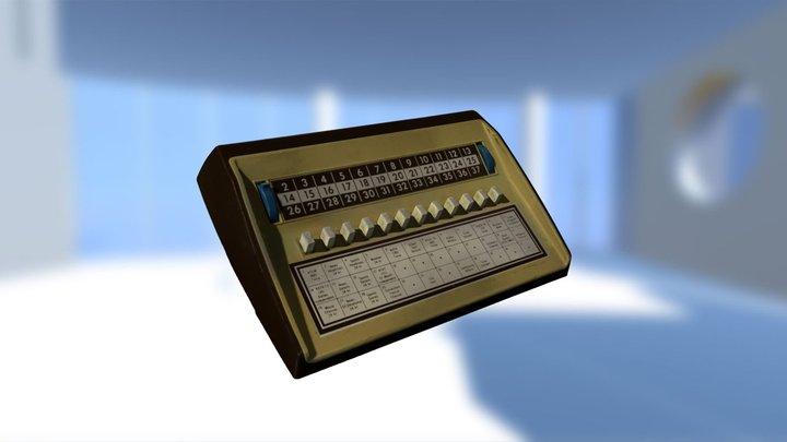 Jerrold Cable TV Set-top Box 3D Model
