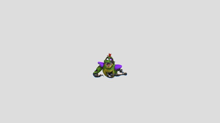 Shattered-monty-security-breach (1) 3D Model