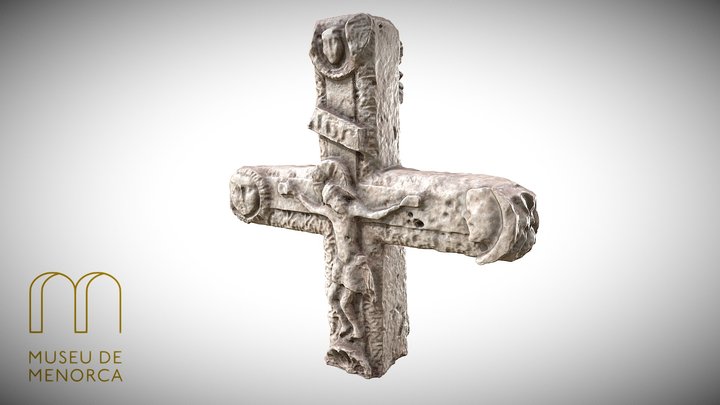 Creu-Castell de Santa Àgueda-segle XV 3D Model