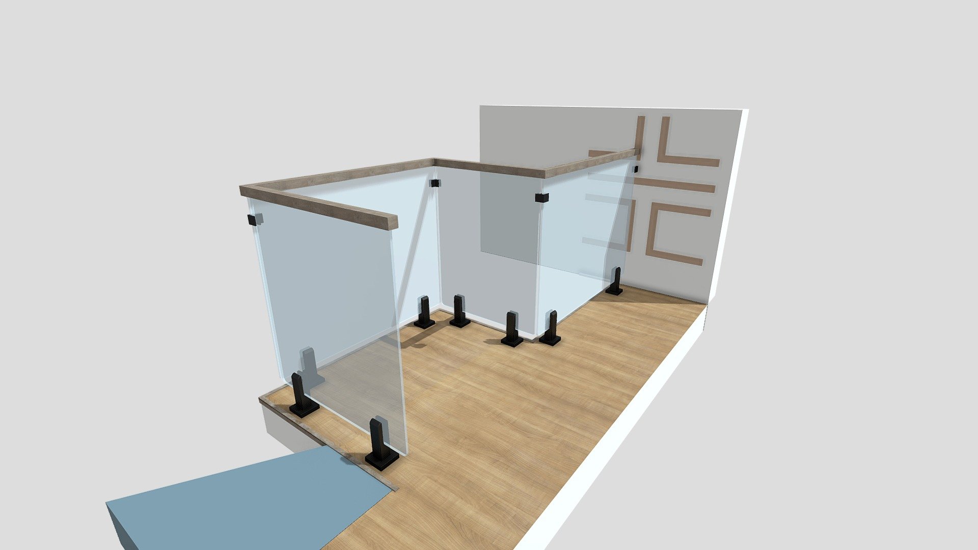 Ограждение - 3D model by lestnitsi [6a5c781] - Sketchfab