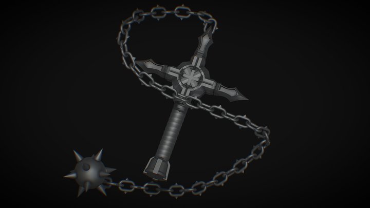 Vampire Killer Whip 3D Model