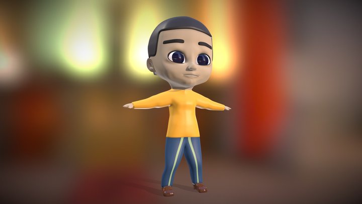 3D Character Model 3D Model