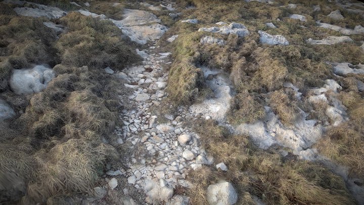 Italy, Otanto, Grass and Rocks – Modello 3D gratuito STL