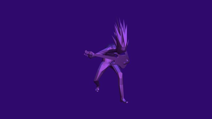 Black Valley - Rocker 3D Model
