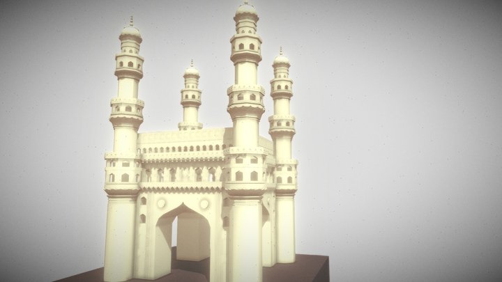 charminar_hyderabad 3D Model
