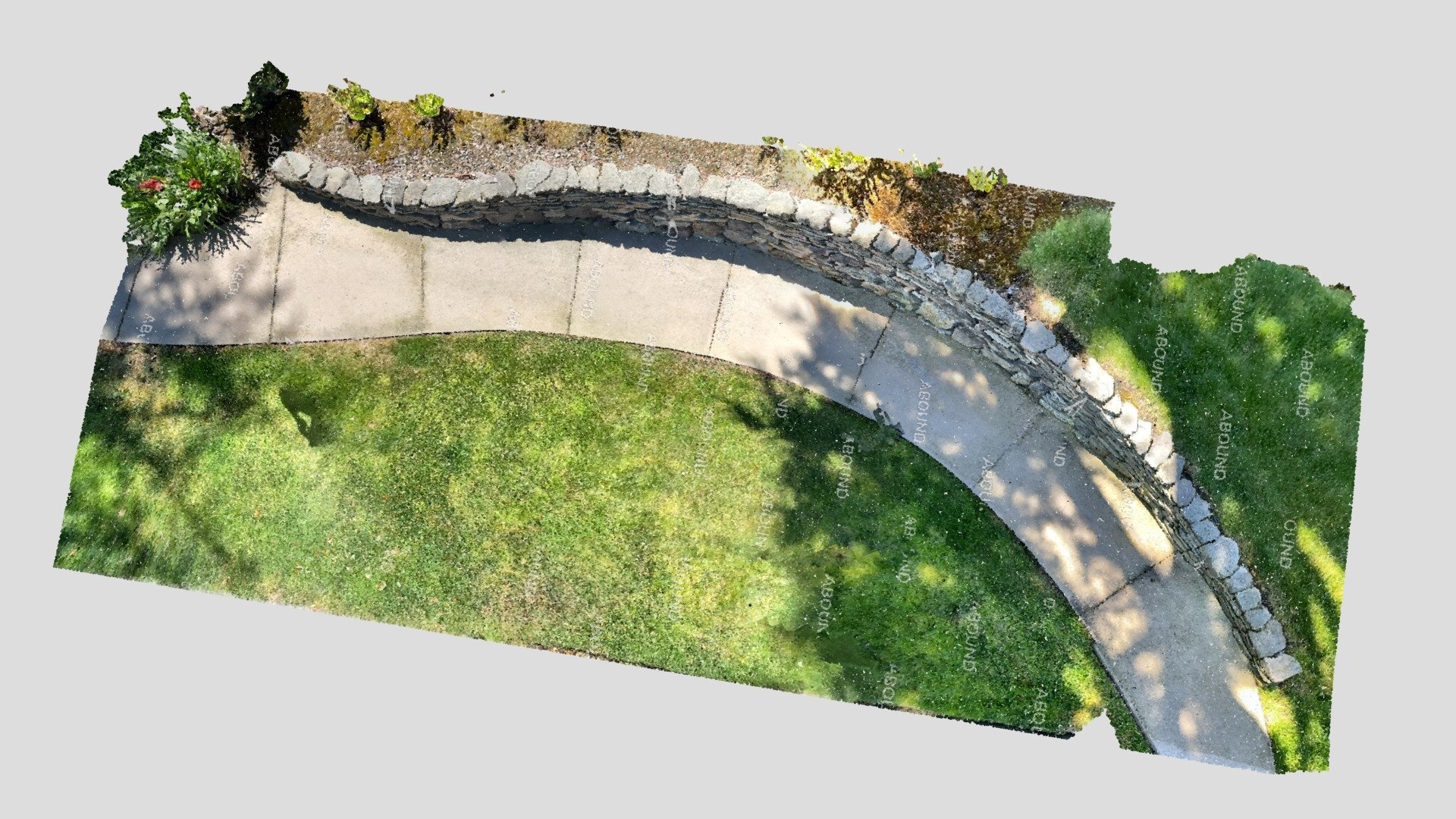 Sidewalk & stone wall (7): Forge PLY