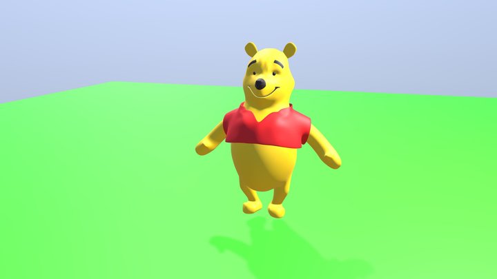 Poohbear 3D Model