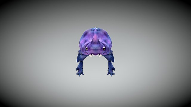 Rhino Beetle Version 2 3D Model