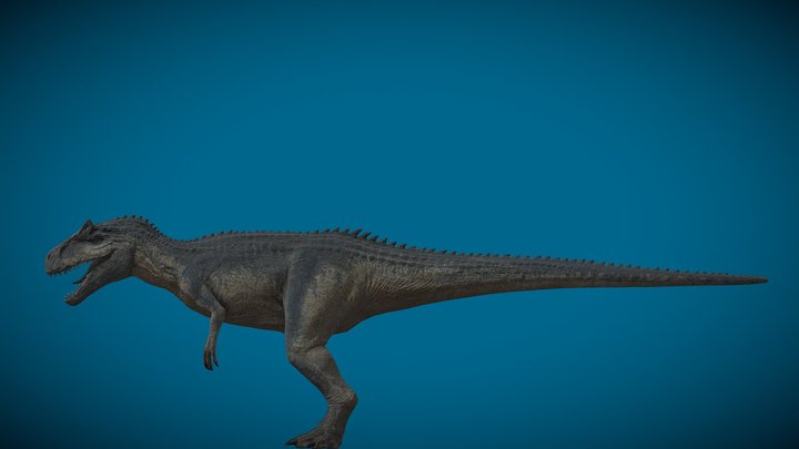Jurassic World: Dominion Allosaurus 3D Model