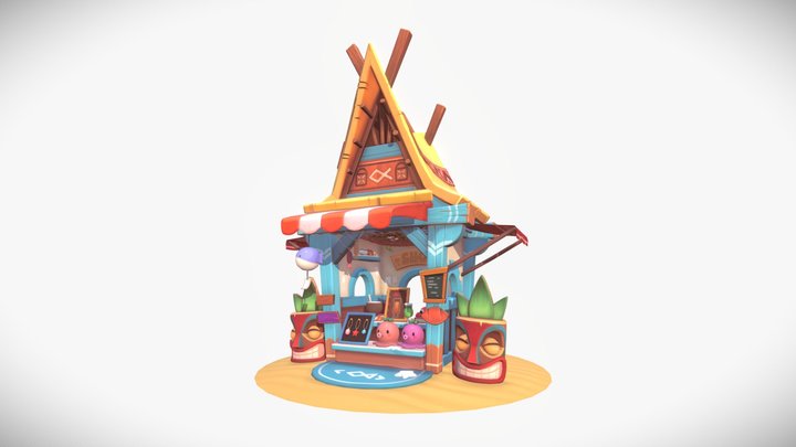 Swim Store 3D Model