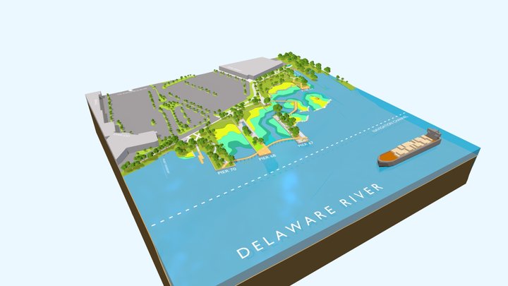 DRWC - Wetlands Park - CHINESE 3D Model