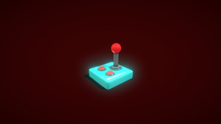 3D_ FirstWorkWeek1_ Joy Stick 3D Model