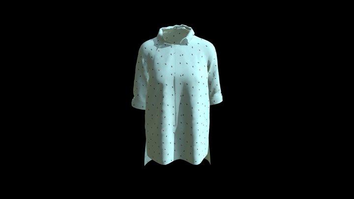 Cotton shirt 3D Model