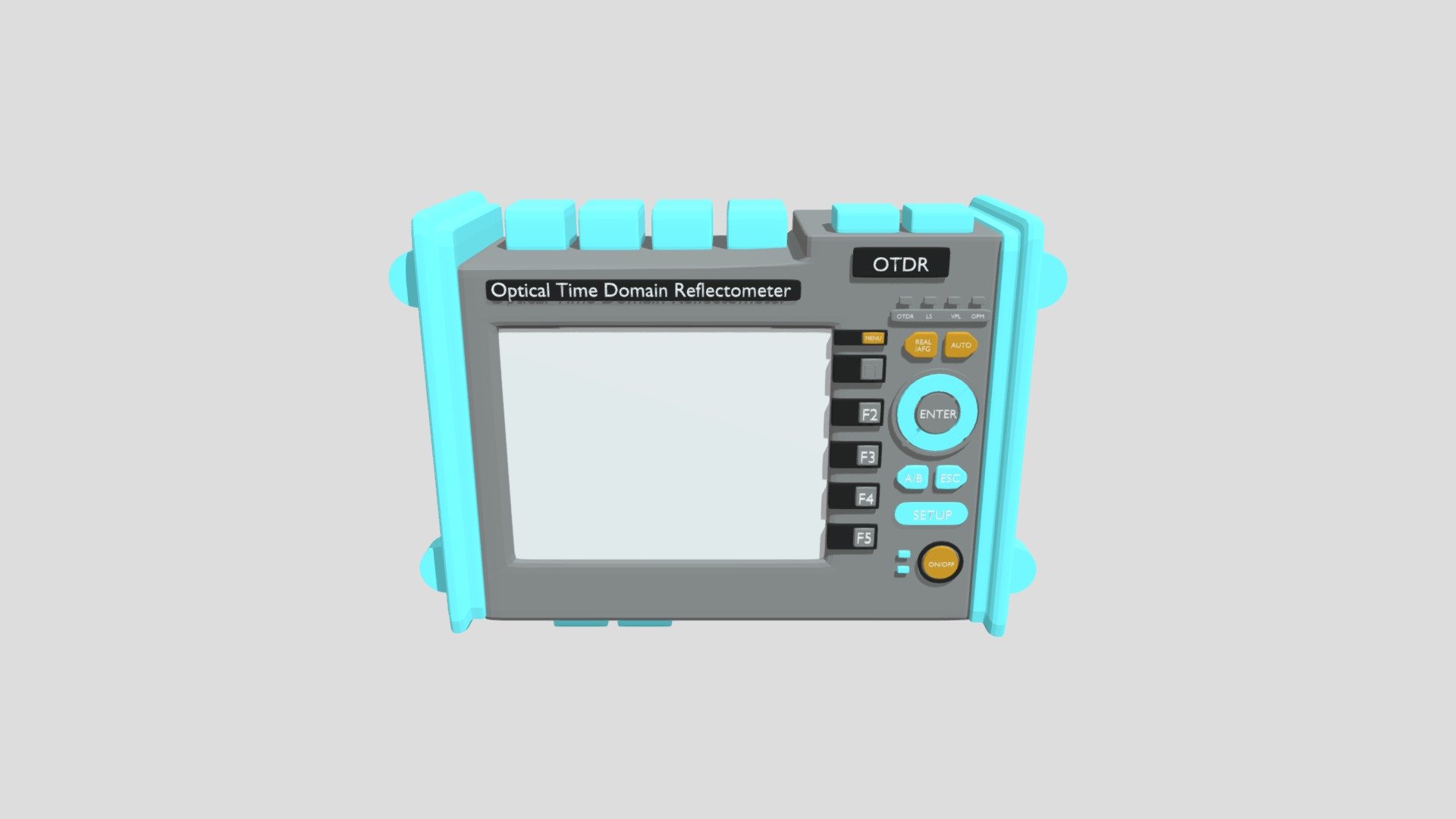 OTDR (Optical Time Domain Reflactometer) - Download Free 3D model by ...