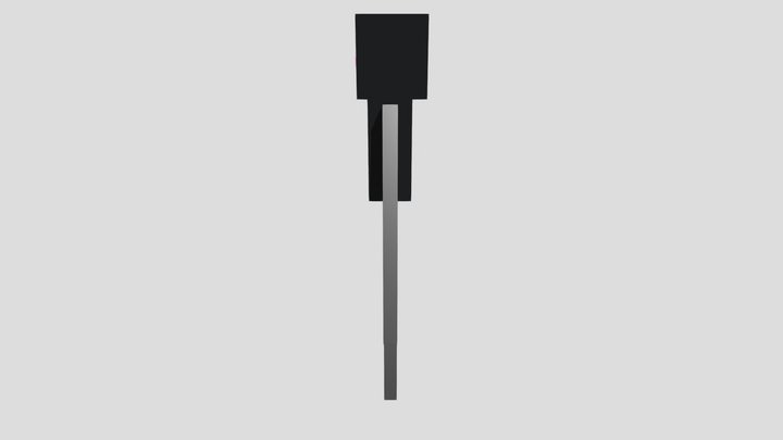 Enderman 3D Model