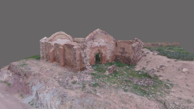 Ermita de Santa Bárbara en Tabuenca 3D Model