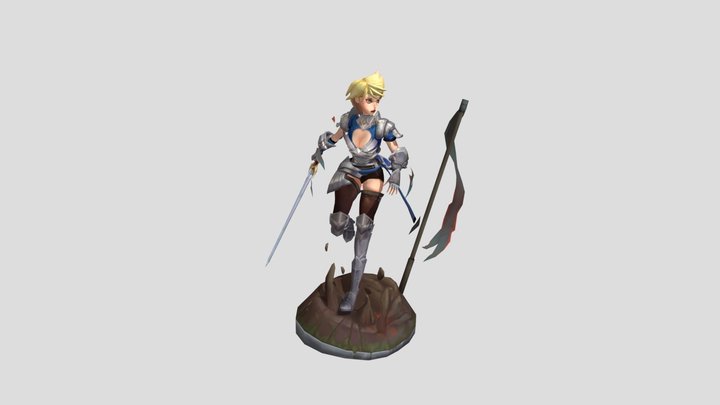 Knight_imitation 3D Model