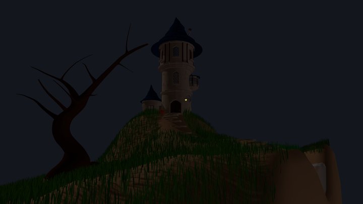 Magician Tower 3D Model