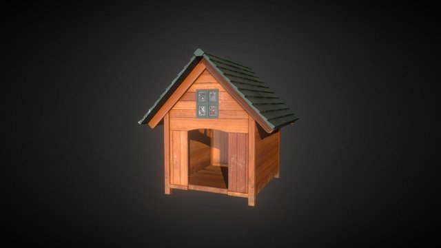 Dog House (GAU Modeling Challenge) 3D Model