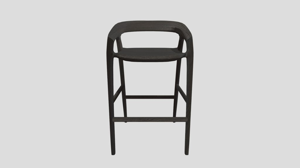 Luka Wood Counter Stool