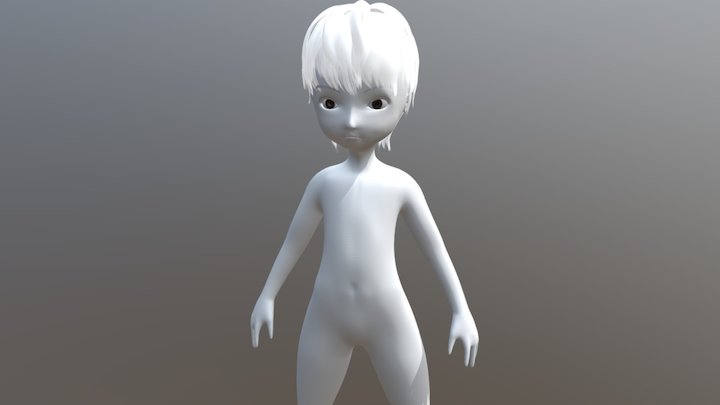 GameCharacter_No.01 3D Model