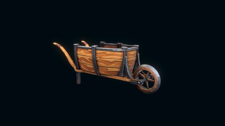 Wheelbarrow 3D Model