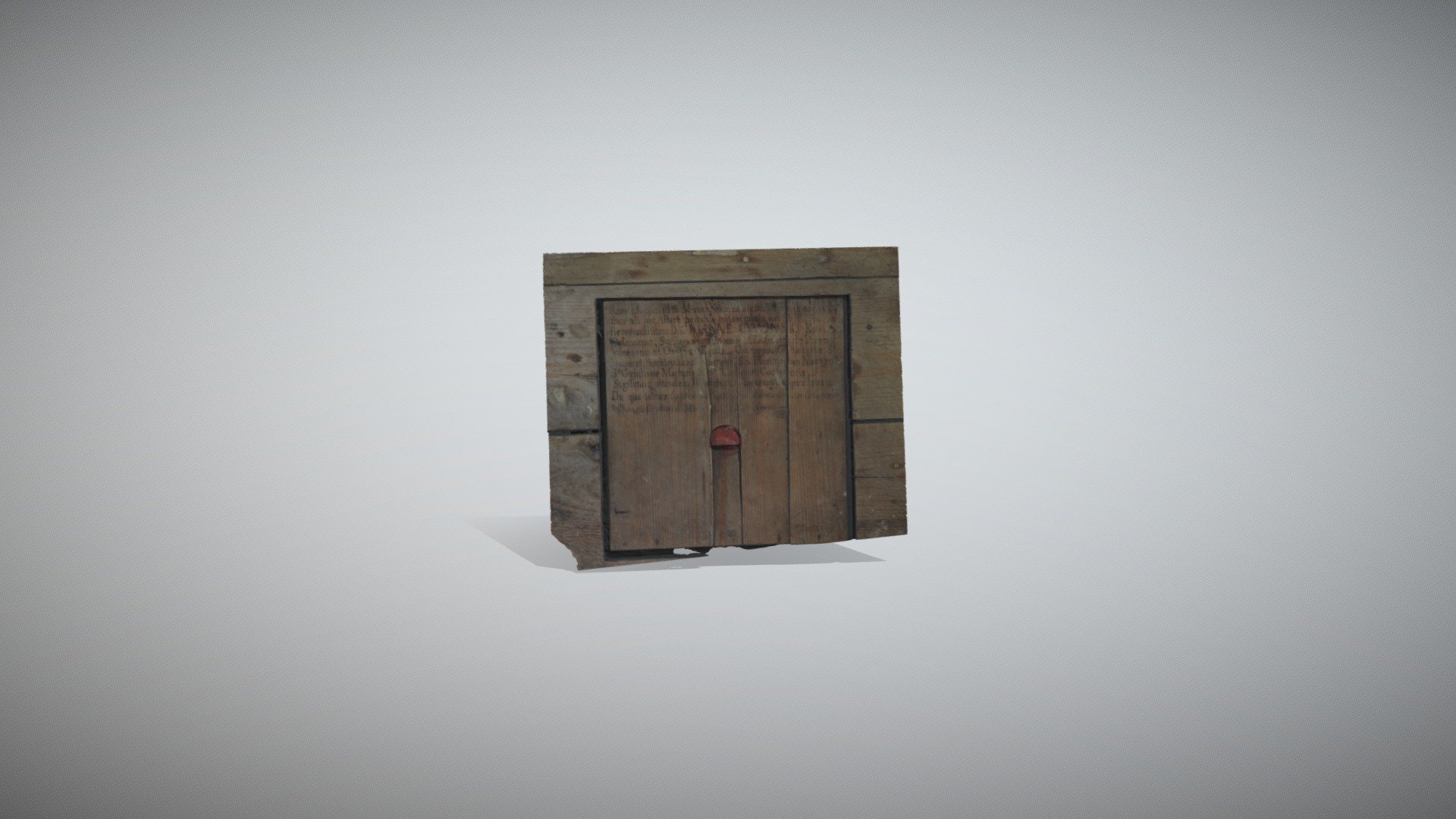 Altar Das Portal Zur Hölle Trailer Altar portal from the 19th century - 3D model by jakubkuba1 [6a695ff