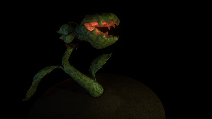 Man-eating plant 3D Model