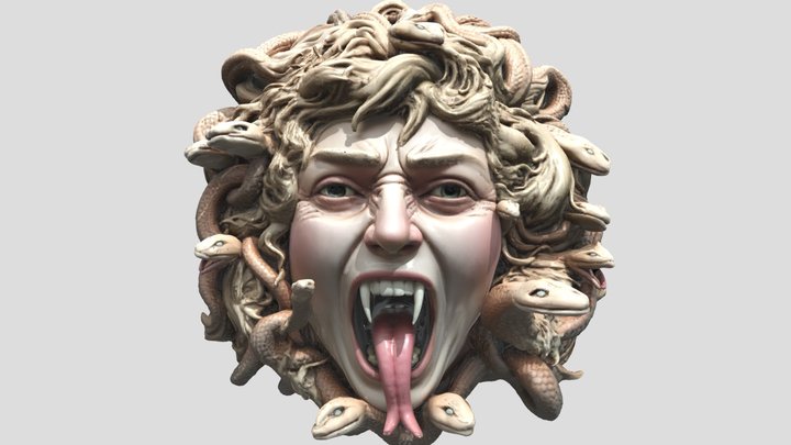 Gorgona agresi 3D Model