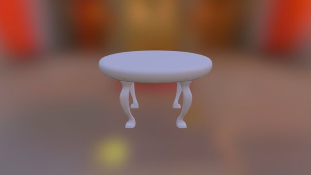 Tablesmall1 3D Model