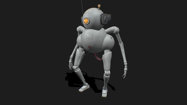 FusionRobot 3D Model