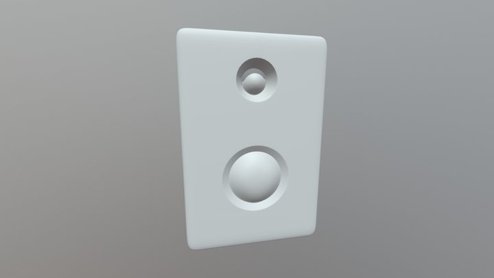 High Højtaler 3D Model