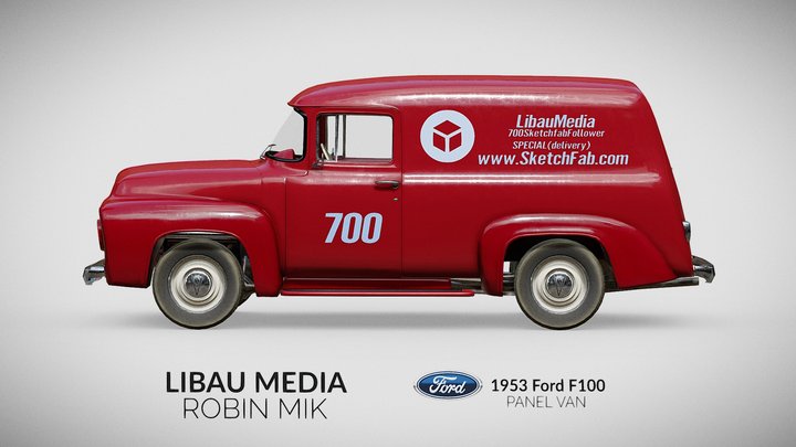 700 Follower Special Van (downloadable) 3D Model