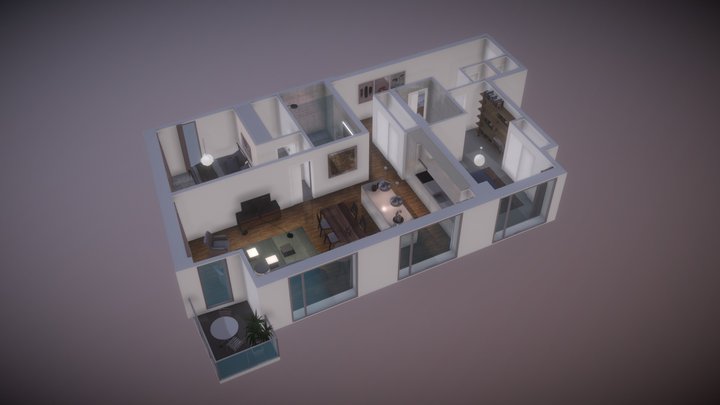 55 West 17th Street 3D Model