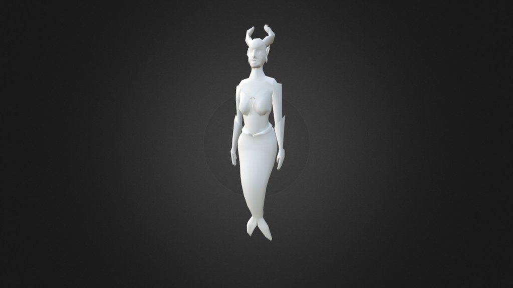 Mermaid - 3D model by nayaCNFT (@nayaotium) [6a6cdf0] - Sketchfab