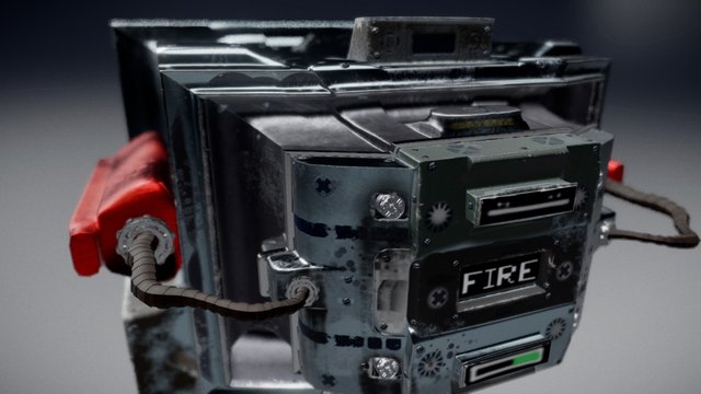 Scifi hard surface WIP 3D Model