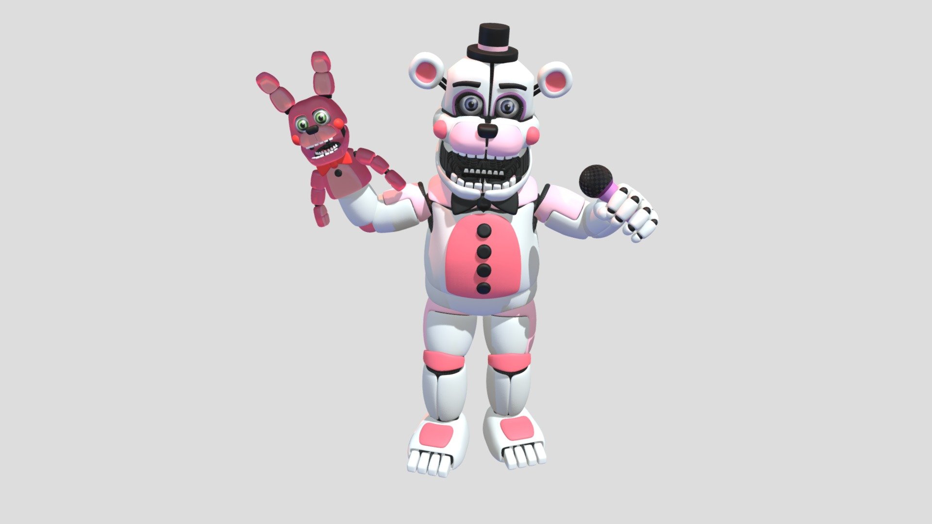 BETA FUNTIME FREDDY - Download Free 3D model by skylajade69 [6a6e176 ...