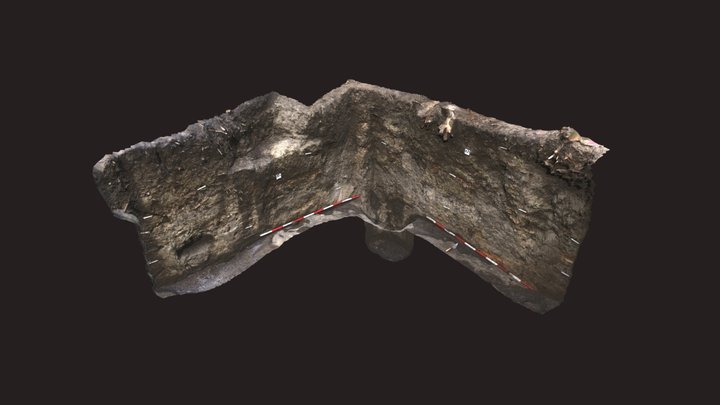 Békés-Várdomb Tell Profile (Checkpoint 1/4) 3D Model