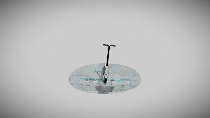 E-WAY PRO eSCOOTER 2020 3D Model